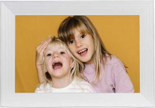 Rent to own Aura Home - Aura Carver 10" Digital Wifi Photo Frame-Sea Salt - Sea Salt (Light)