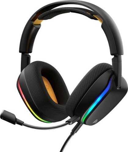 Rent to own Glorious - GHS Eternal RGB Wired Gaming Headset for PC, PS5, PS4, Switch and Mobile - Black