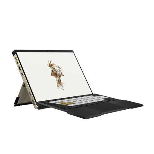 Rent to own ASUS - ROG Flow Z13-KJP 13.4" 2.5K 180Hz Touch-Screen Gaming Laptop - Copilot+ PC - AMD Ryzen AI Max+ 395 - 128GB RAM - 1TB SSD - KOJIMA PRODUCTIONS Edition