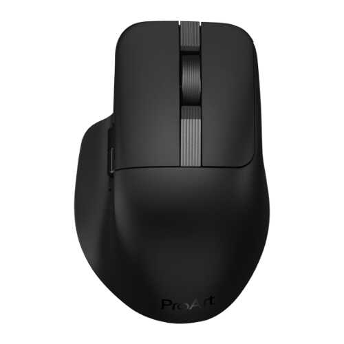 Rent to own ASUS - ProArt Optical Ergonomic Mouse with Hot-Swappable Switches and SmartShift Scroll Wheel - Wireless - Black