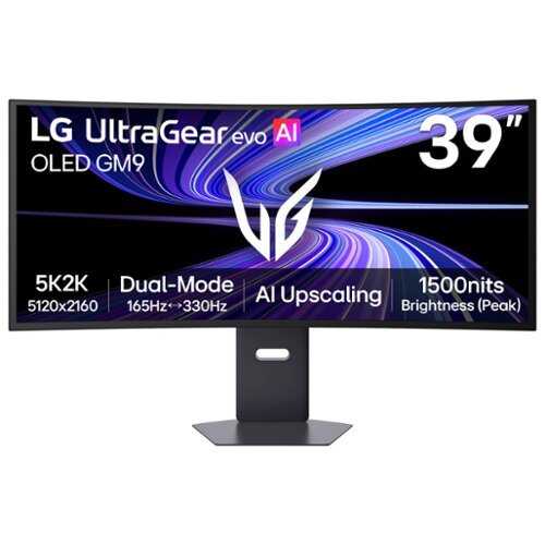 Rent to own LG - UltraGear evo GX9 39" 5K2K OLED 165Hz 0.03ms G-SYNC FreeSync Premium Pro Gaming Monitor with DisplayHDR TRUE 500 - Black