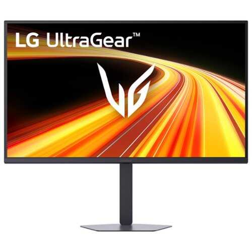 Rent to own LG - 32" UltraGear G6 IPS QHD 200Hz 1ms G-SYNC Compatible FreeSync Premium Gaming Monitor with HDR10 (HDMI, DisplayPort) - Black