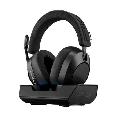 Rent to own RIG - R8 SPECTRE PRO HX Dual Wireless Gaming Headset w/Graphene Drivers & Base Station for PC, Xbox Series X|S, Xbox One - Black
