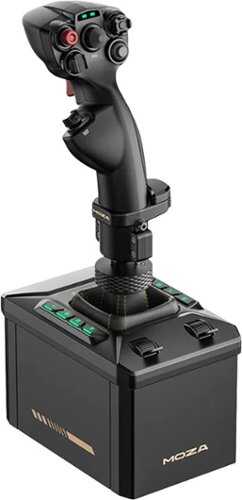 Rent to own Moza Racing - AB6 Flight Simulator Bundle for PC - Black