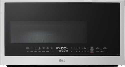 Rent to own LG - 2.0 Cu. Ft. Over-the-Range Smart Microwave with Sensor Cooking and EasyClean - Stainless Steel