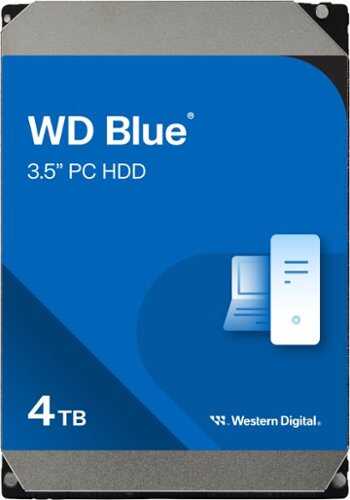 Rent to own WD - Blue 4TB PC Internal Hard Drive for Desktops
