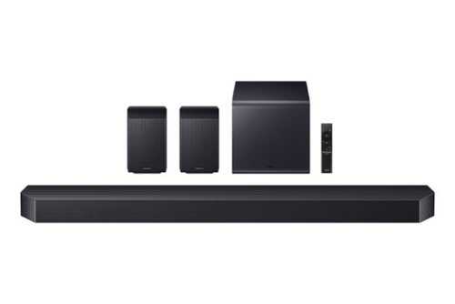 Rent to own Samsung - Q-Series Soundbar HW Q990H/ZA 11.1.4 ch Subwoofer with Rear Speaker (2026) - Titan Black