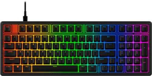 Rent to own HyperX - Origins 2 1800 Wired Mechanical Linear Red Switch Gaming Keyboard with RGB Back Lighting - Black