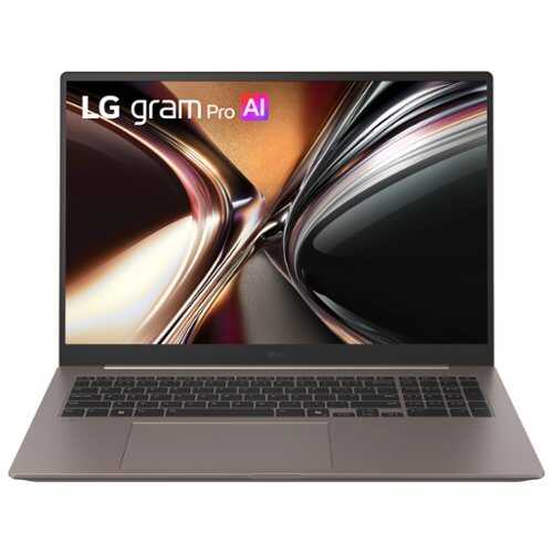 Rent to own LG - gram Pro Max 17" 144Hz Touch-Screen Gaming Laptop WQXGA Intel Core Ultra 9 Processor 386H with 32GB RAM - 1TB SSD - Brushed Bronze