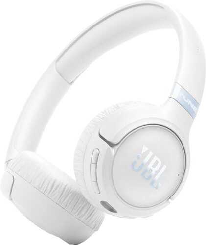 Rent to own JBL - Tune 680NC - Bluetooth Wireless on-ear Noise cancelling headphones - 2026 - White