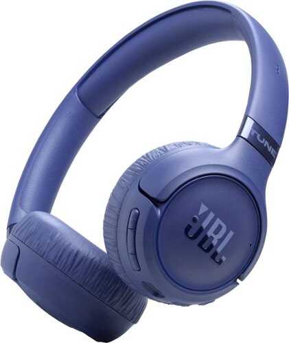 Rent to own JBL - Tune 680NC - Bluetooth Wireless on-ear Noise cancelling headphones - 2026 - Blue