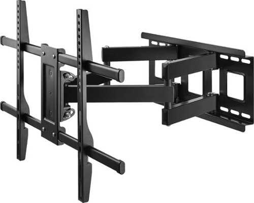 Rent to own Insignia™ - Full-Motion TV Wall Mount for Most 42–90" TVs, Up to 120 lbs. — Extends 20" - Black