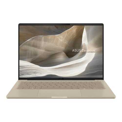 Rent to own ASUS - Zenbook A14+ 14” OLED 2K Display - Copilot+ PC - Snapdragon X2 Elite - 16GB RAM - 512GB SSD - Zabriskie Beige