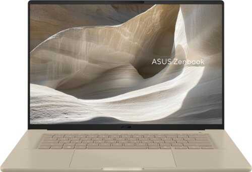 Rent to own ASUS - Zenbook A16 16" 3K OLED Laptop - Copilot+ PC - Snapdragon X2 Elite Extreme - 48GB RAM - 1TB SSD - Zabriskie Beige