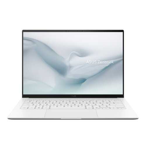 Rent to own ASUS - Zenbook S14 14" OLED 3K Touch Screen - Copliot+ PC - Intel Core Ultra 9 Processor - 32GB RAM - 1TB SSD - Scandinavian White