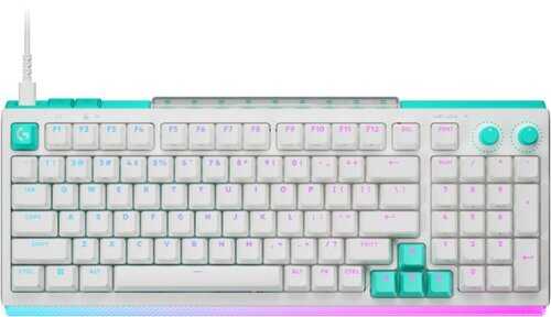 Rent to own Logitech - G512 X 98 Full-size DUAL SWAP Hot-Swappable TMR Analog / Mechanical Gaming Keyboard for PC, Mac with LIGHTSYNC RGB - White