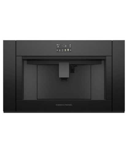 Rent to own Fisher & Paykel - 30" Built-In Coffee Maker, 13 Functions, Touch Controls - Contemporary (Soft - Black