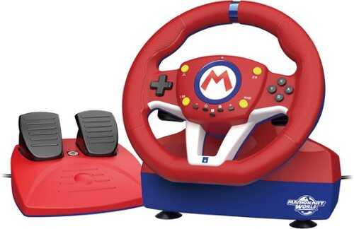 Rent to own Hori - Mario Kart Racing Wheel Pro Mini for Nintendo Switch 2 - Red