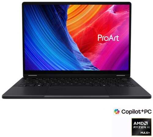 Rent to own ASUS - ProArt PX13 13" 3K OLED 2-in-1 Touch Screen Laptop - Copilot+ PC - AMD Ryzen AI Max+ 395 - 64GB RAM - 1TB SSD - Nano Black