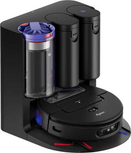 Rent to own Dyson - Spot+Scrub Ai Wet and Dry Robot Vacuum - Matched Black/Blue