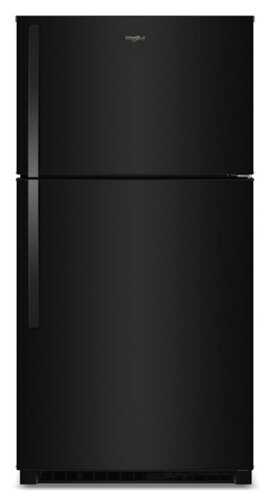 Rent to own Whirlpool - 21.3 Cu. Ft. Top-Freezer Refrigerator with Total Coverage Cooling - Black