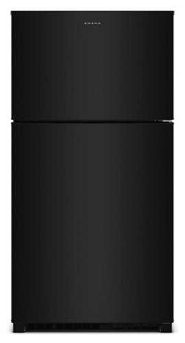 Rent to own Amana - 21.3 Cu. Ft. Top-Freezer Refrigerator With Dual Crisper Drawers - Black