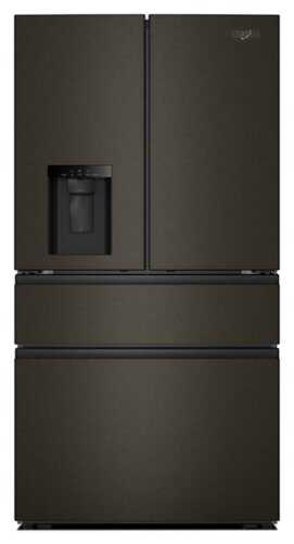 Rent to own Whirlpool - 29 Cu. Ft. Family-Sized Capacity French Door Refrigerator with Flexible Temperature Drawer - Print Resist Blk Stnlss