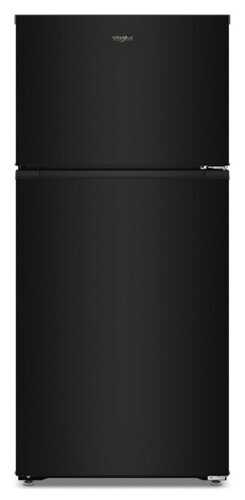 Rent to own Whirlpool - 14.3 Cu. Ft. Top-Freezer Refrigerator with Total Coverage Cooling - Black