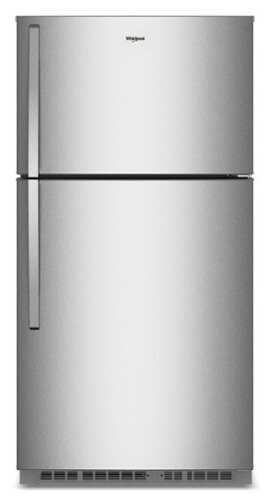 Rent to own Whirlpool - 21.3 Cu. Ft. Top-Freezer Refrigerator with Total Coverage Cooling - Fingerprint-Resistant Stainless Finish