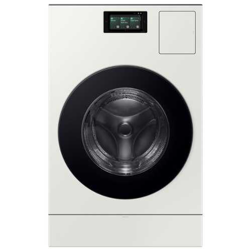Rent to own Samsung - 5.3 cu. ft. Bespoke AI Laundry Ventless Heat Pump Dryer Combo All-in-One Ultra Capacity Washer with AI Home - Ivory
