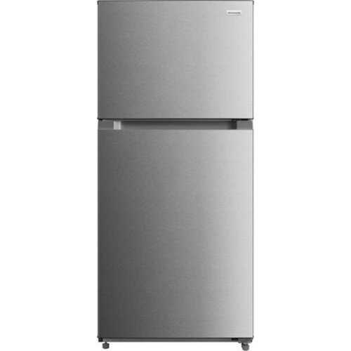 Rent to own Frigidaire - 19 Cu. Ft. Garage Ready Top Freezer Refrigerator - Fingerprint-Resistant Stainless Steel Look