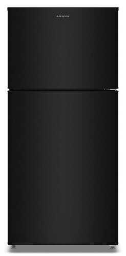 Rent to own Amana - 19 Cu. Ft.Garage Ready Top-Freezer Refrigerator and - Black