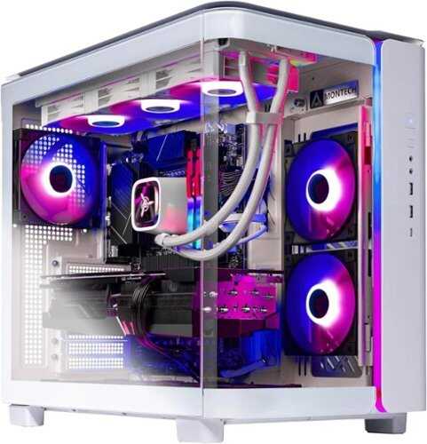 Rent to own Skytech Gaming - King 95 Gaming PC - AMD Ryzen 7 9700X - 16GB Memory - NVIDIA GeForce RTX 5060 Ti 8G - 1TB NVMe SSD - White