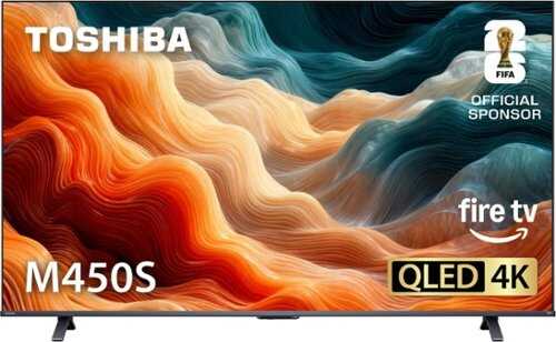 Rent to own Toshiba - 55" Class M450 Series QLED 4K UHD Smart Fire TV