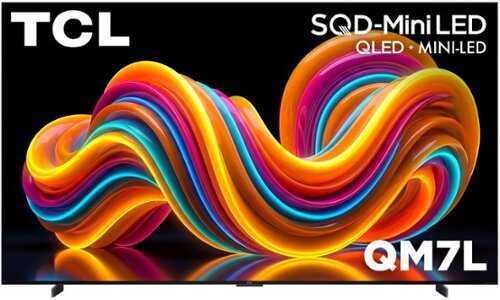Rent to own TCL - 98" Class QM7L Series 4K UHD HDR SQD-Mini LED Smart TV with Google TV (2026)