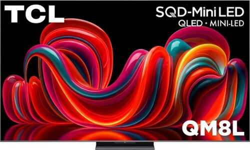 Rent to own TCL - 65" Class QM8L Series 4K UHD HDR SQD-Mini LED Smart TV with Google TV (2026)
