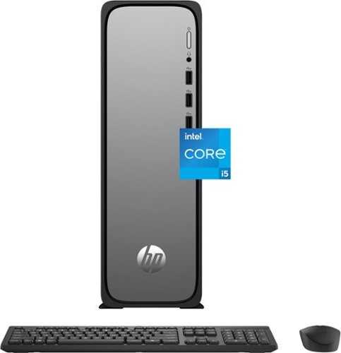 Rent to own HP - OmniDesk Slim Desktop - Intel Core i5-14400 - 8GB DDR5 Memory - 512GB SSD - Meteor Silver