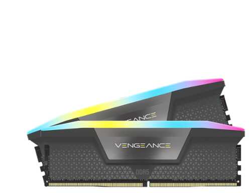 Rent to own CORSAIR - VENGEANCE RGB DDR5 16GB (2 x 8GB) DDR5 6000 CL36-44-44-96 1.35V Intel XMP & AMD EXPO - Gray