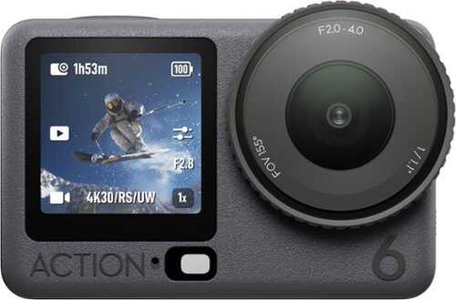 Rent to own DJI - Osmo Action 6 Adventure Camera Combo - Black