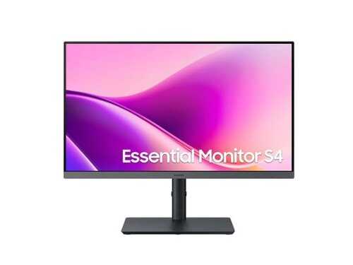Rent to own Samsung - 24" S43UF IPS FHD Borderless Flat Monitor (DisplayPort, HDMI, USB-C) - Black
