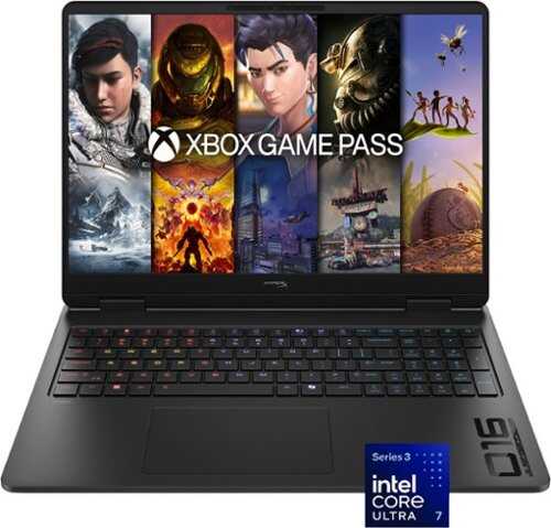 Rent to own HyperX - OMEN 16" 165Hz 2K Gaming Laptop - Intel Core Ultra 7 356H (2026) - 16GB Memory - NVIDIA GeForce RTX 5060 - 512GB SSD - Shadow Black