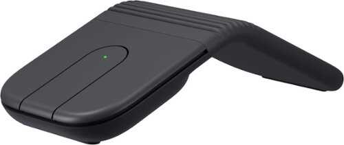 Rent to own Logitech - Mobi Fold Ultra-Portable Travel Bluetooth Mouse with Touch Scroll and Quiet Clicks - Wireless - Graphite