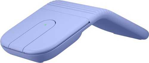 Rent to own Logitech - Mobi Fold Ultra-Portable Travel Bluetooth Mouse with Touch Scroll and Quiet Clicks - Wireless - Lilac