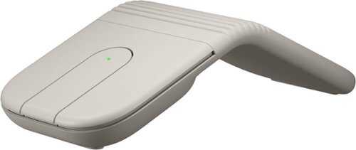 Rent to own Logitech - Mobi Fold Ultra-Portable Travel Bluetooth Mouse with Touch Scroll and Quiet Clicks - Wireless - Sand