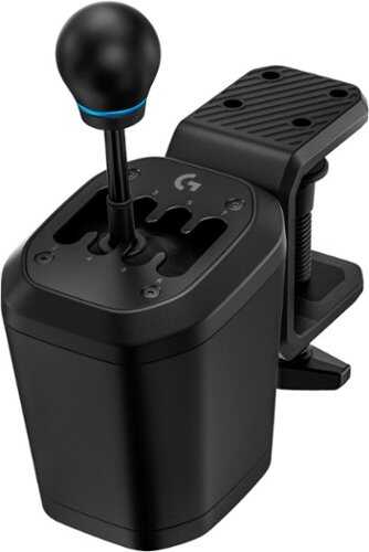 Rent to own Logitech - RS H-SHIFTER Sim Racing Gear Shifter compatible with PRO, RS50 Racing Wheel Base - Black