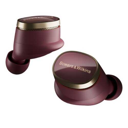 Rent to own Bowers & Wilkins - Pi8 True Wireless Noise Cancelling In-Ear Earbuds - Dark Burgundy
