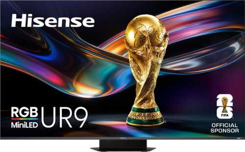 Rent to own Hisense - 85" Class UR9 RGB MiniLED Series UHD 4K HDR Smart Google TV (2026)