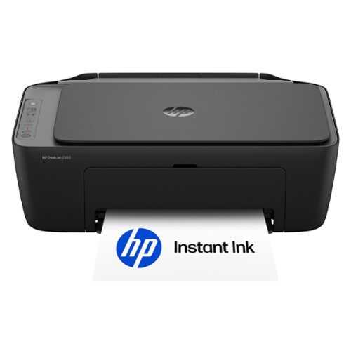 Rent to own HP - DeskJet 2955 Wireless AI-Enabled All-in-One Inkjet Printer with 3 Months of Instant Ink - Black