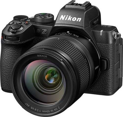 Rent to own Nikon - Z50 II Mirrorless Camera Premium 16-50 f/2.8 Lens Kit - Black