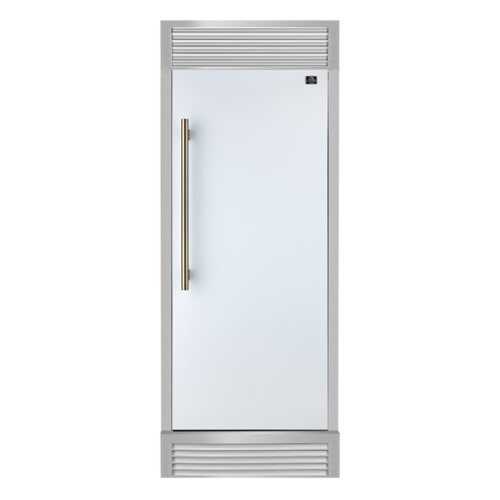 Rent to own Forno Appliances - Maderno 13.6 Cu. Ft. Built-In Upright Convertible Freezer with Decorative Trim and Right Swing Door - White